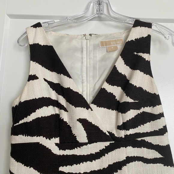 Michael Kors Brown/Tan Animal Print Sundress (Sz. 4) - Picture 3 of 5